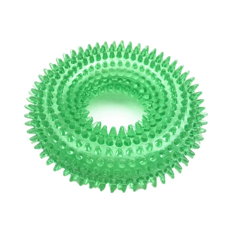 Dog Teething Ring Toys – Durable Chew Toy for Dental Massage