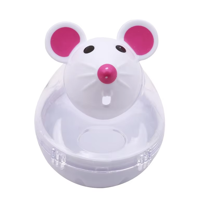 Cat Toys Food Dispenser - Interactive Mouse with Treat Distribution