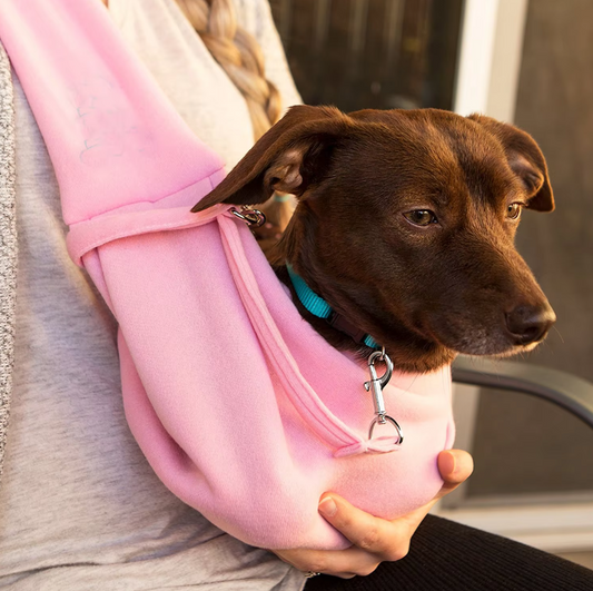 Sling-Style Dog Carrier – Comfortable for Small Dogs and Pets