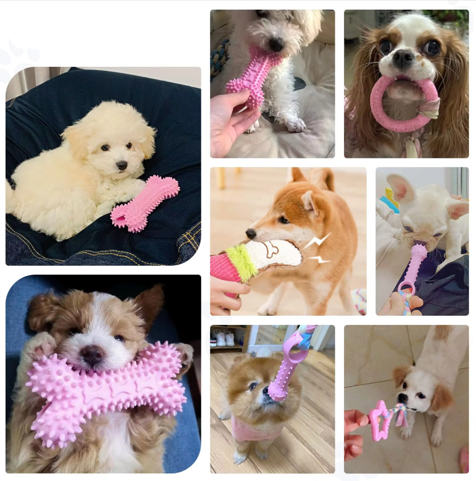Puppy Toys – Bite-Resistant Plush Chew Toys for Dogs
