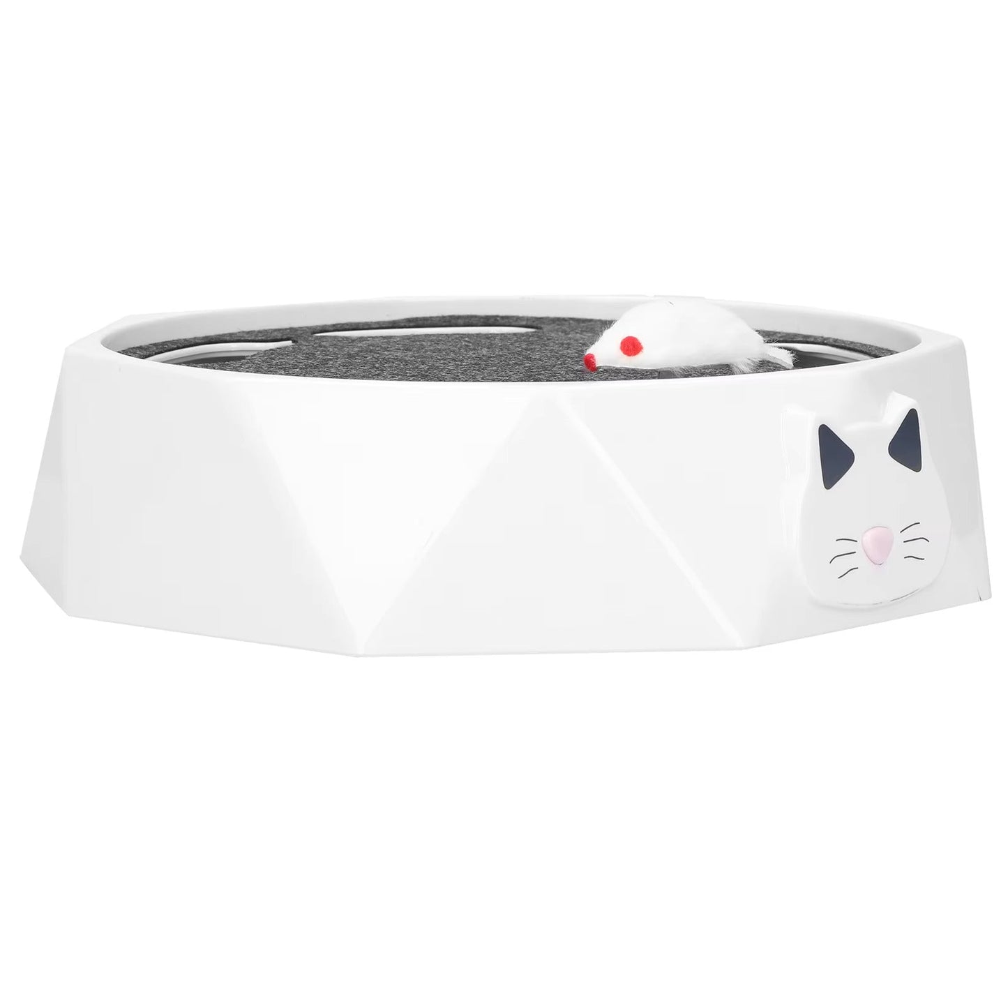 Interactive Cat Toy with Moving Mouse