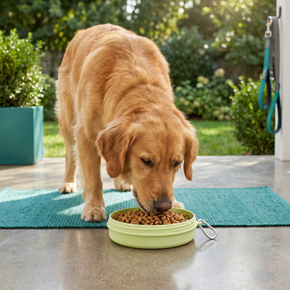 Multifunctional Pet Food Container – Portable 2-in-1 Food & Water Bowl for On-the-Go