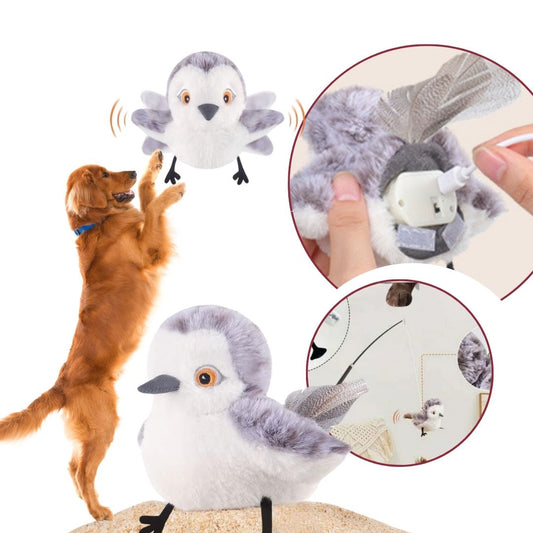 Interactive Flying Owl Dog Toy