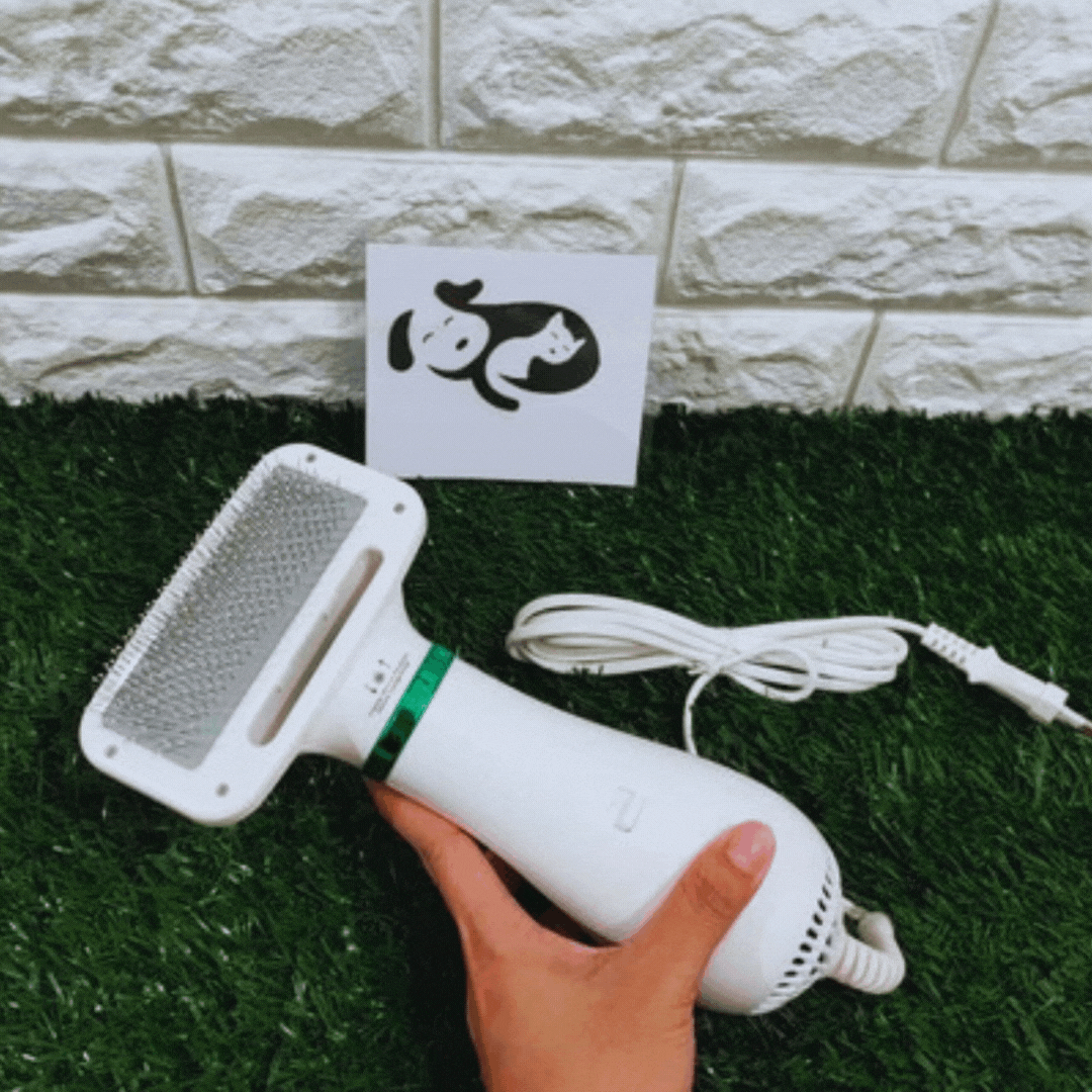 3-in-1 Multifunctional Pet Comb – Dryer, Hair Comb, and Massager