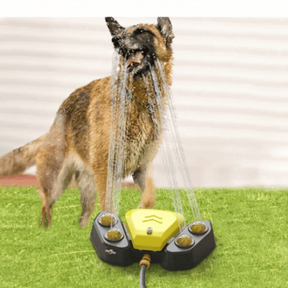 Pet Sprinkler Toys – Interactive Water Jet Shower for Dogs