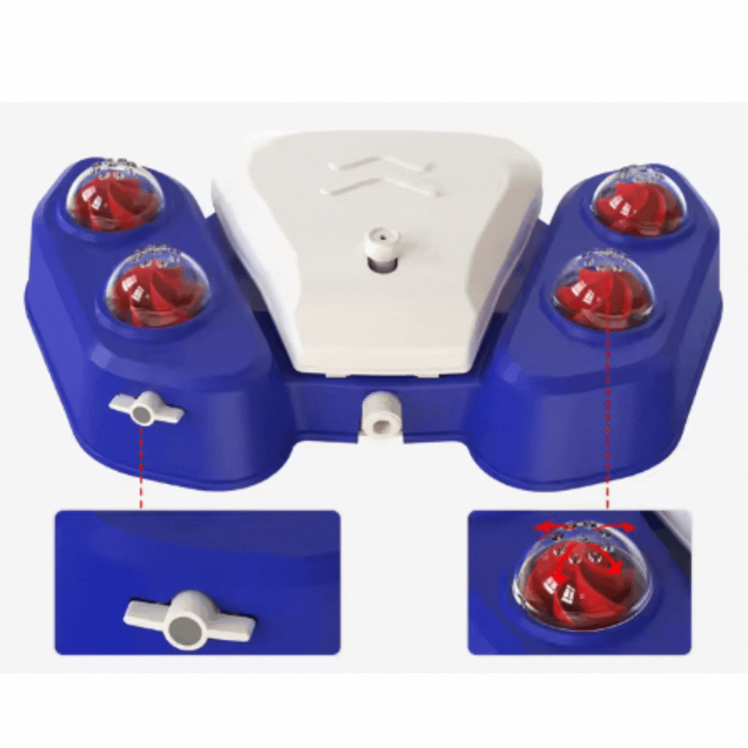 Pet Sprinkler Toys – Interactive Water Jet Shower for Dogs