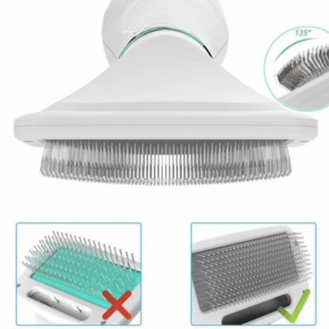 3-in-1 Multifunctional Pet Comb – Dryer, Hair Comb, and Massager