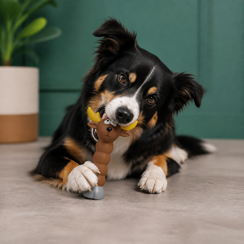 Flexible Animal-Shaped Dog Chew Toy
