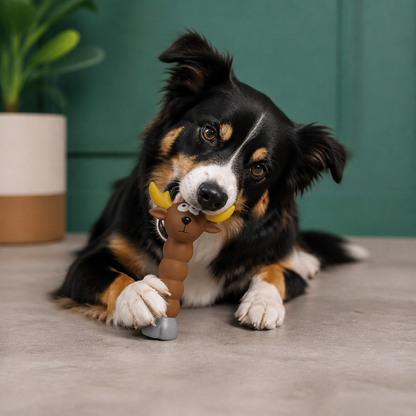 Flexible Animal-Shaped Dog Chew Toy