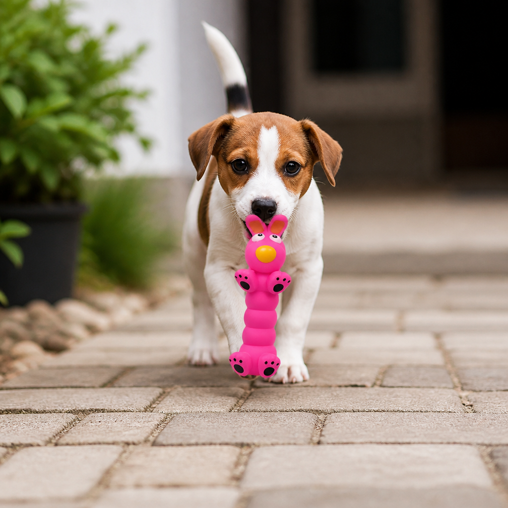 Flexible Animal-Shaped Dog Chew Toy