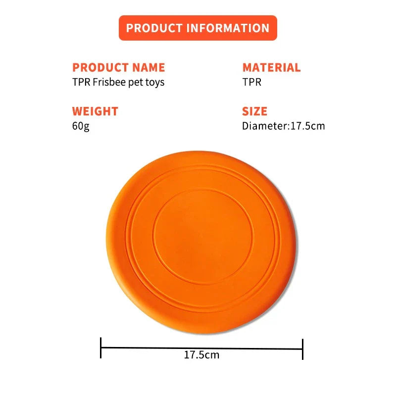 Dog Frisbee Toys - Durable Disc for Active Play