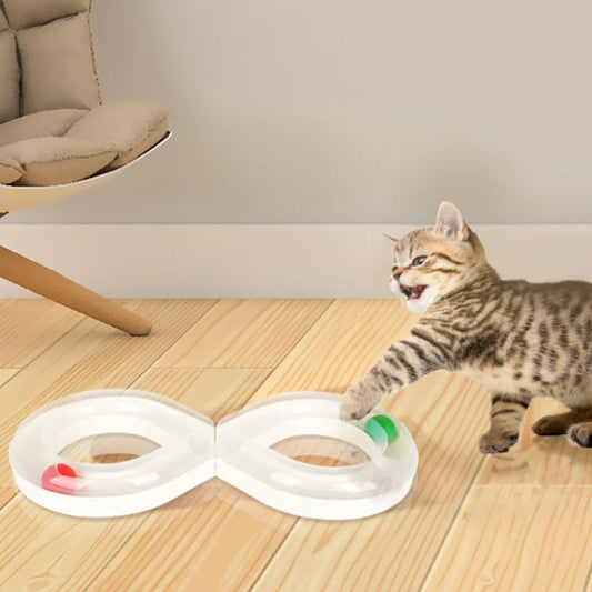 Interactive Toys for Cats - Infinite Design Mobile Ball Track