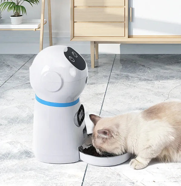 Automatic Dog Food Dispenser with Digital Display