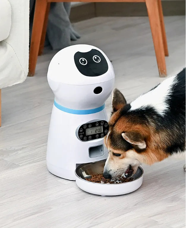 Automatic Dog Food Dispenser with Digital Display