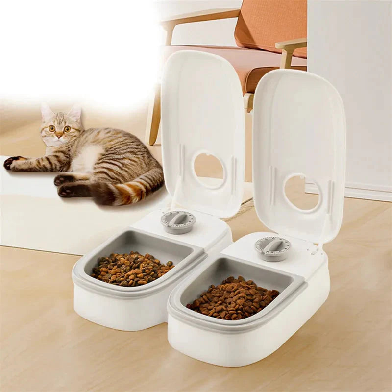 Automatic Pet Feeder with Timer for Cats and Dogs