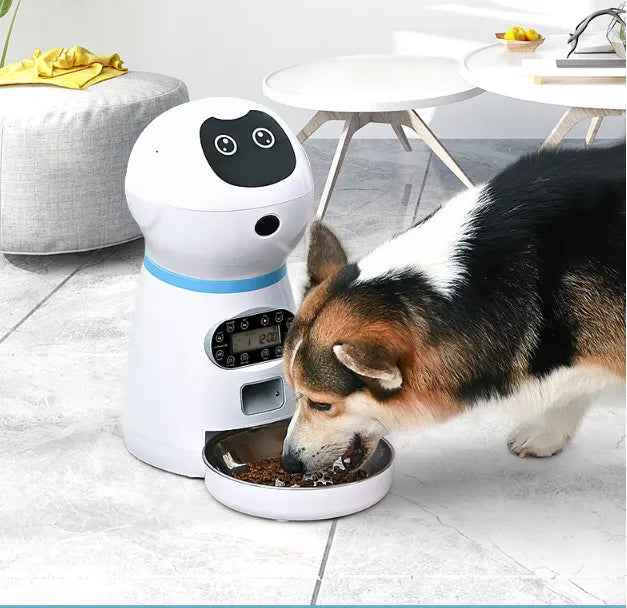 Automatic Dog Food Dispenser with Digital Display