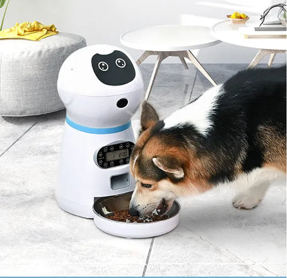 Automatic Dog Food Dispenser with Digital Display