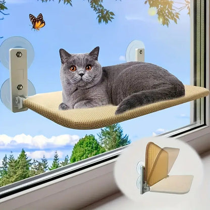 Foldable Suction Cup Hammock for Cats