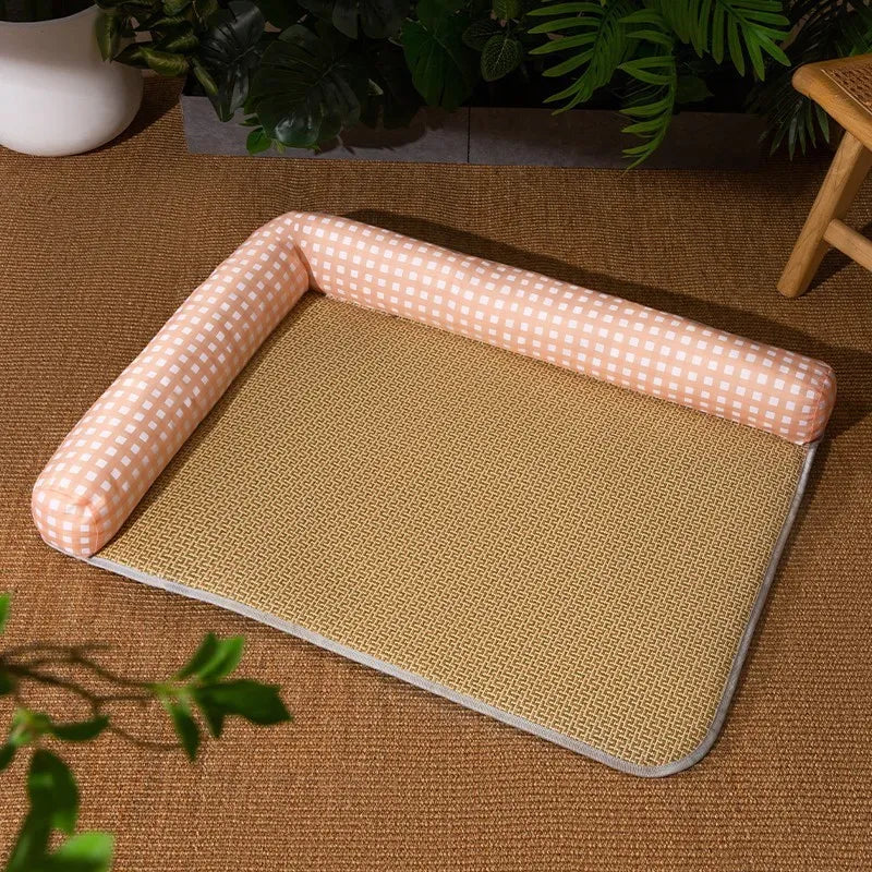 Cooling Mattress for Cats with Raised Edges - Summer Cooling for Pets