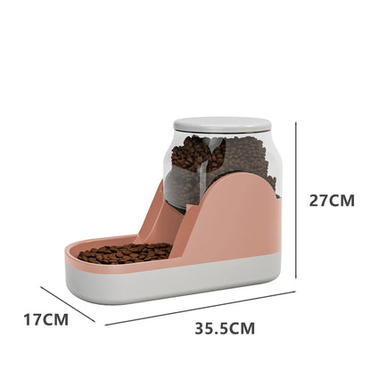 Automatic Food and Water Dispenser for Dogs and Cats - 3.8L Capacity