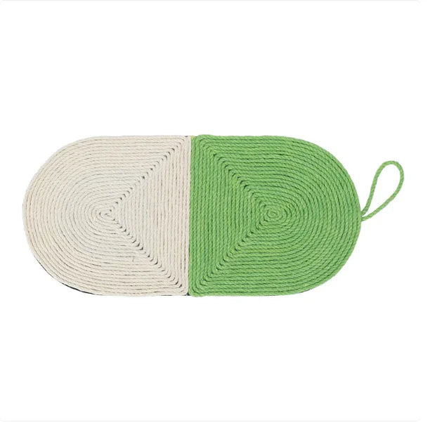 Fish-Shaped Scratching Mat for Cats - Sisal Toy for Cat Claw Care