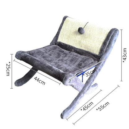 Cat-Relax with Scratching Surface - A Comfortable Furniture for Sleeping and Scratching