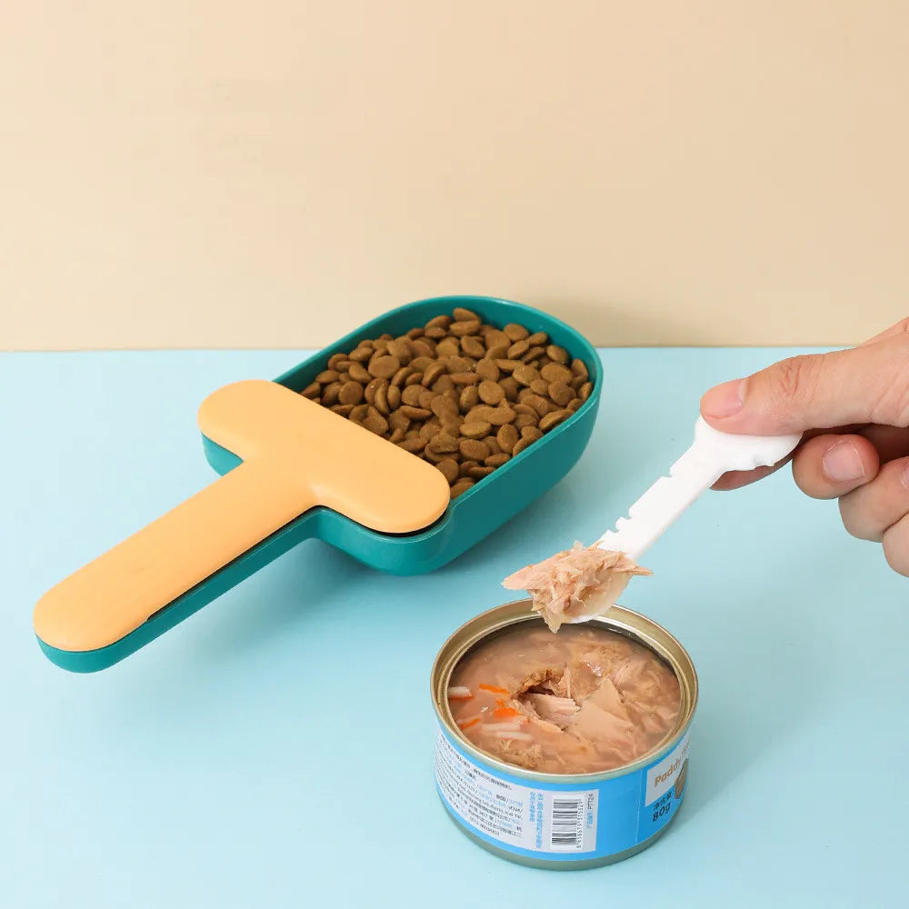 Food Measuring Spoons for Dogs and Cats – Cute Ice Cream Cup Design Food Spoon