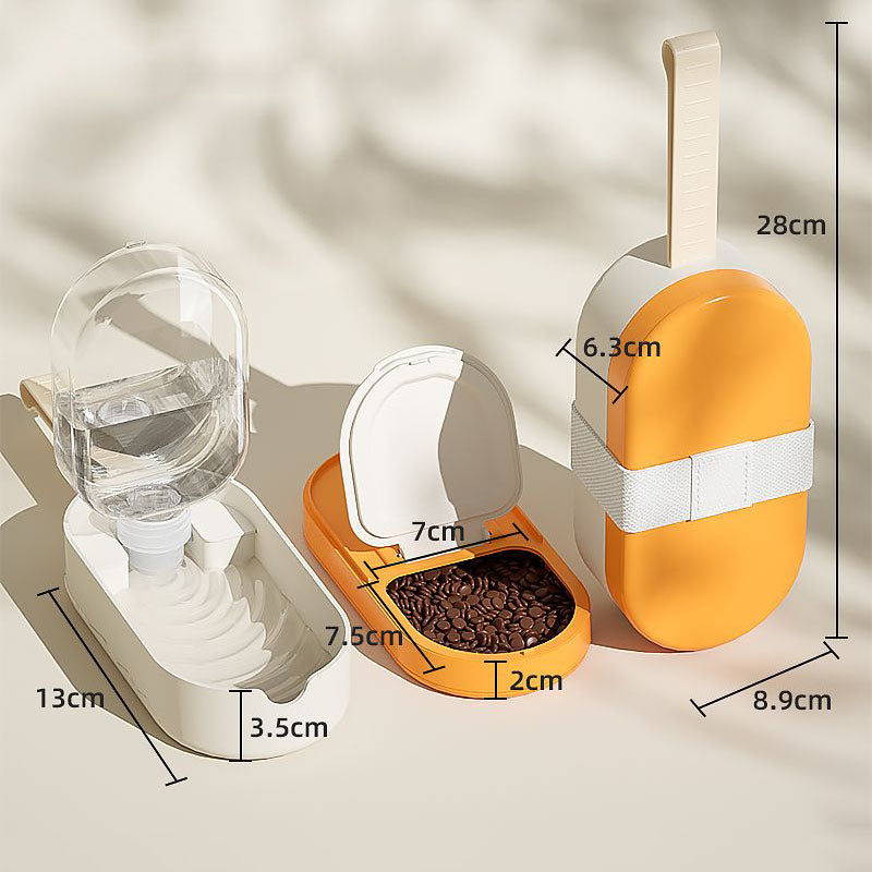2-in-1 Portable Pet Feeder