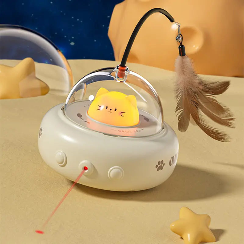 UFO Laser Toy for Cats