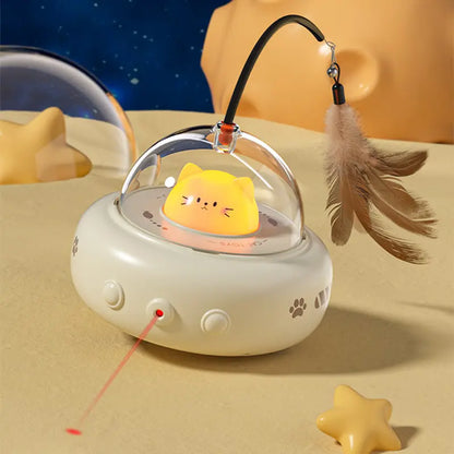 UFO Laser Toy for Cats
