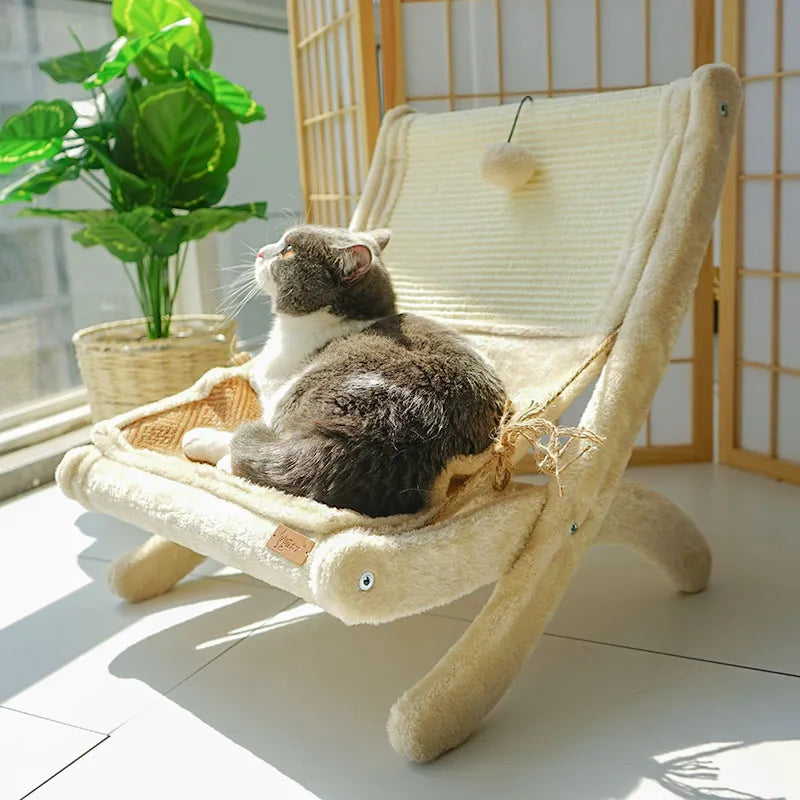 Cat-Relax with Scratching Surface - A Comfortable Furniture for Sleeping and Scratching