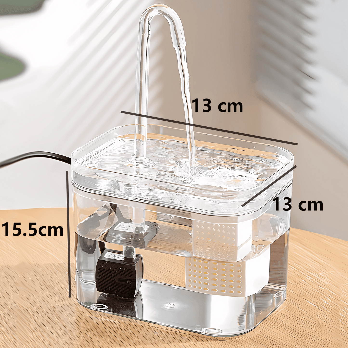 Premium Pet Fountain for Clean Water