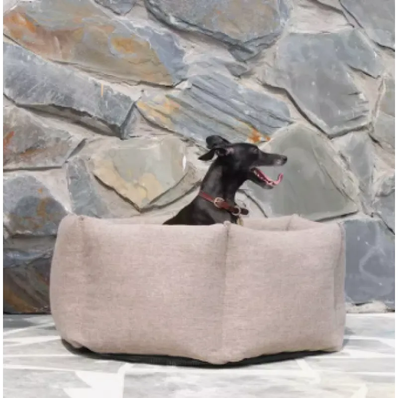 Comfortable Dog Bed - Soft Pet Bed with High Sides for Extra Comfort