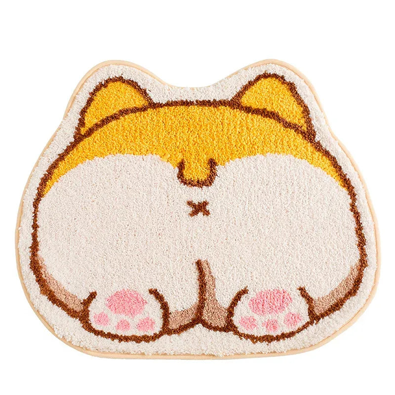Fun Design Cat Bath Mat – Soft Mat for Cat Lovers