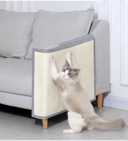 Anti-Scratch Sofa - Cat Scratching Mat for Furniture Armrest - Scratch Protection with Sisal