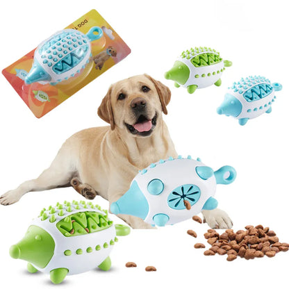 Interactive Hedgehog Dog Toy with Treat Dispenser – Chew Toy for Dogs, Durable and Fun
