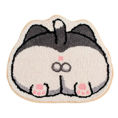 Fun Design Cat Bath Mat – Soft Mat for Cat Lovers