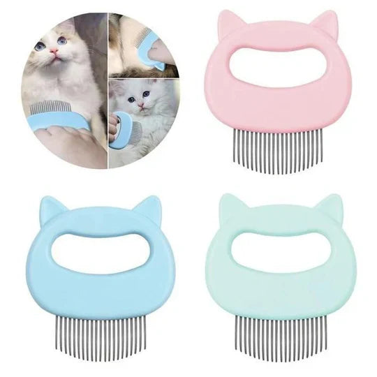 Massage and Grooming Brush for Cats