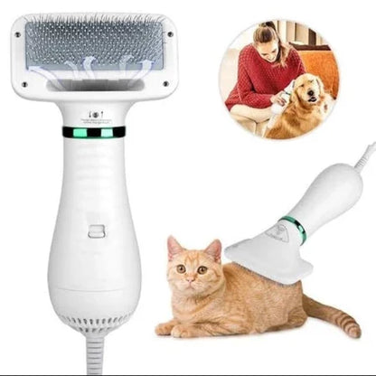 3-in-1 Multifunctional Pet Comb – Dryer, Hair Comb, and Massager