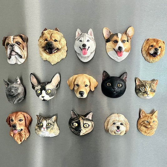 Custom Pet Refrigerator Magnet