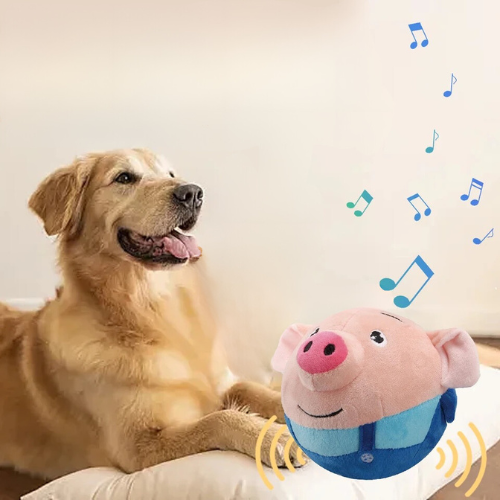 Jumping Pig - Interactive Toy for Dogs