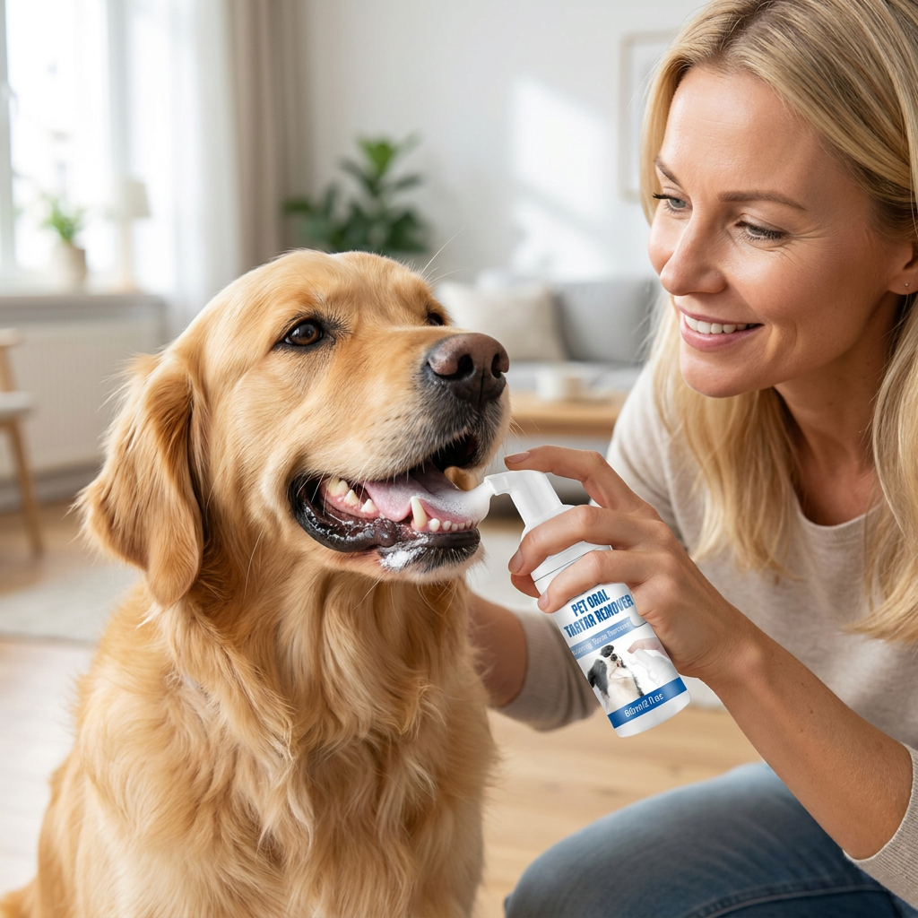 Dog Dental Cleaning Foam – Brighter Teeth & Fresh Breath