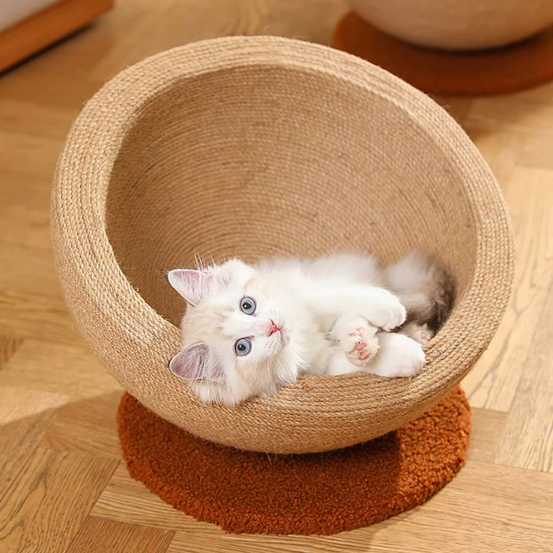 Sisal Scratching and Sleeping Ball for Cats