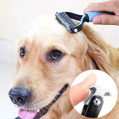 Double-Sided Detangling Comb for Pets