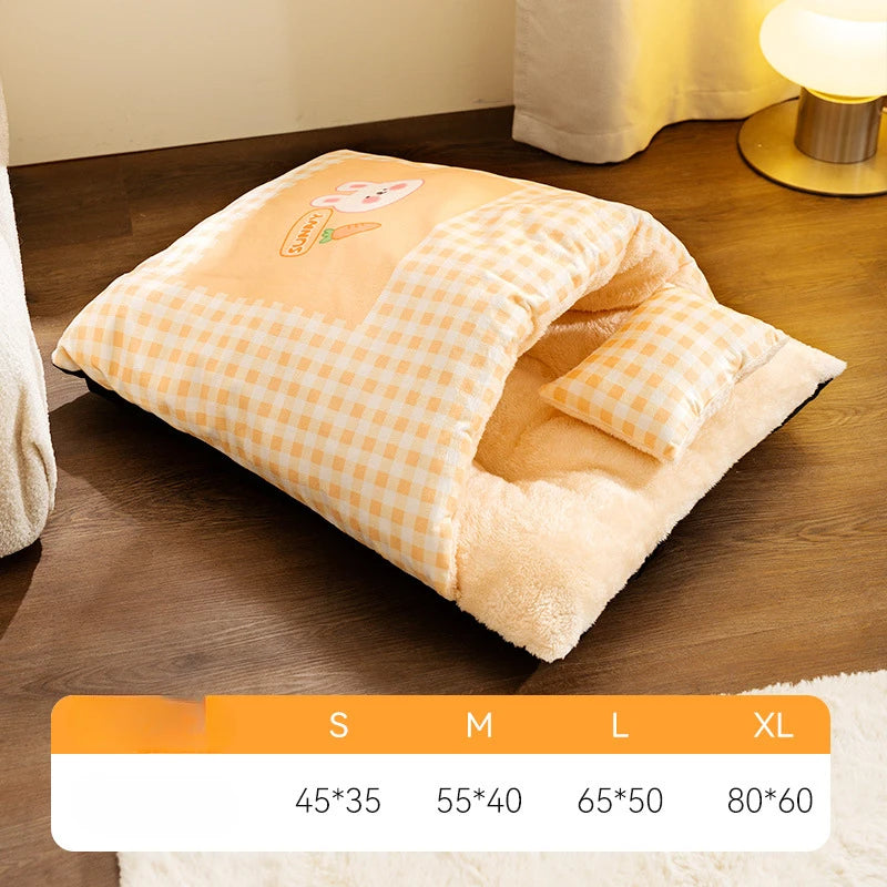 Premium Sleeping Bag Bed for Cats