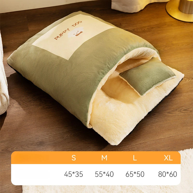 Premium Sleeping Bag Bed for Cats