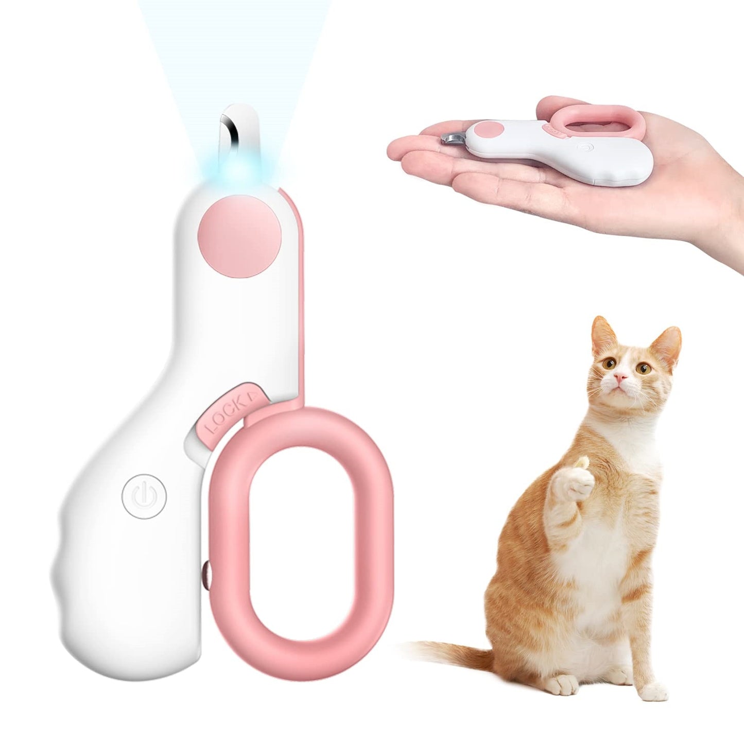 Adjustable Length Cat Nail Clipper