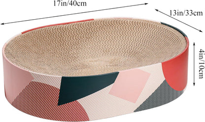 Luxurious Cardboard Cat Scratching Bed