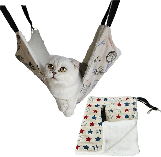 Comfortable Cat Hammock - A Cozy Place to Sleep in a Cage at Home