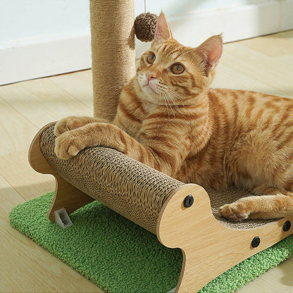 Palm Tree Cat Tree with Hammock